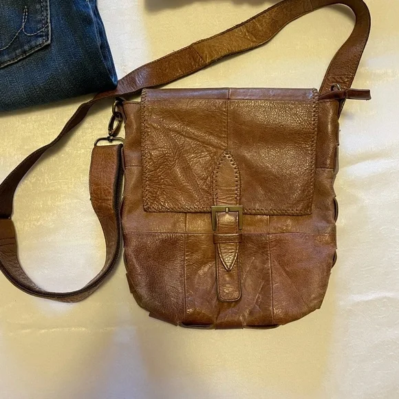 Leather Crossbody - Picture 1 of 10